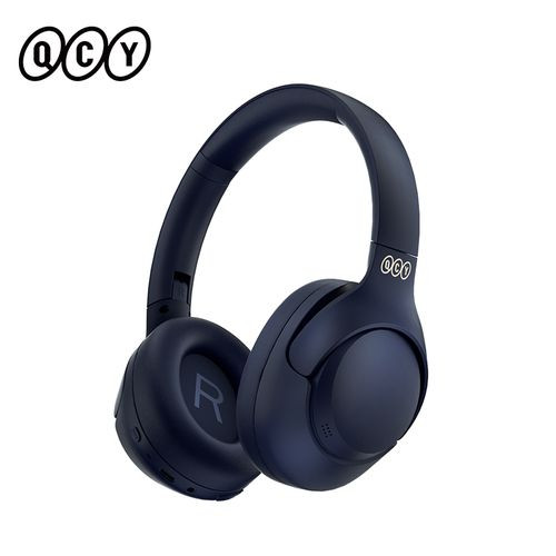 Qcy H3 Bluetooth Headphones, Active Noise Cancelling, Blue