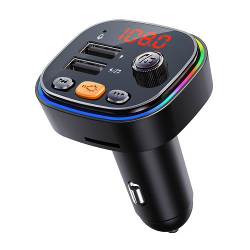 C20 Car FM Transmitter Dual USB Auto Audio Player