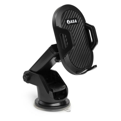 LASA EXTENDABLE CAR PHONE HOLDER WITH SUCTION & AIR VENT
