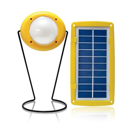Sun King Pro 200 Solar Light With USB Mobile Charging - Yellow